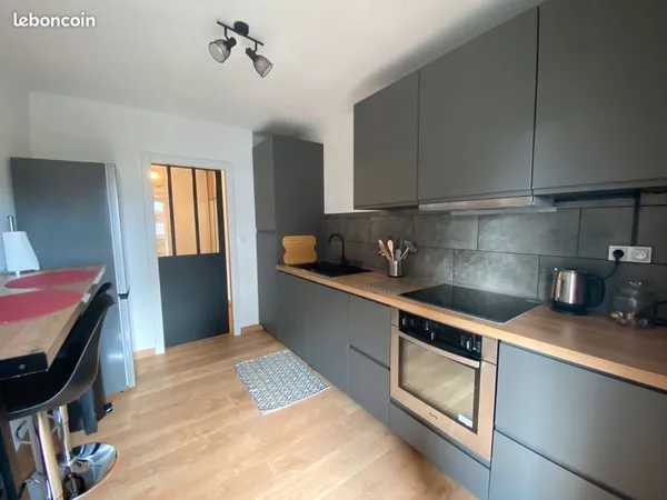 T3 meuble 68 m2 avec garage et terrasse 15m2