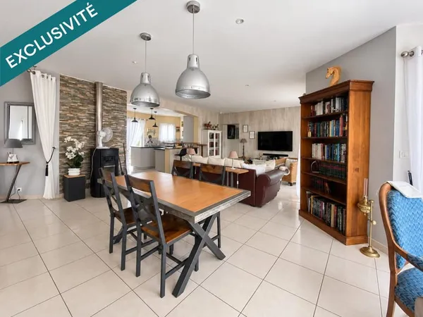 170 m² de lumière et d'espace à Morlanne.