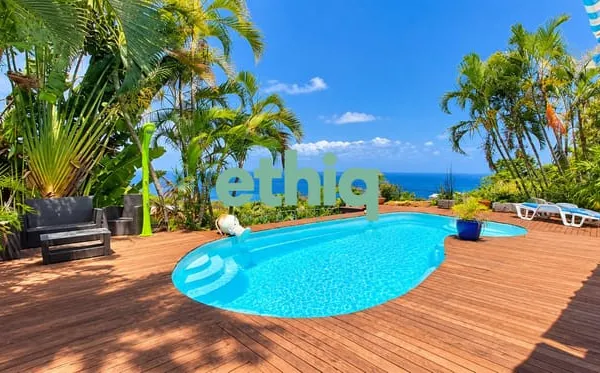 Superbe Villa T5 Meublée avec Piscine & Vue Mer - Riviere-Sen
