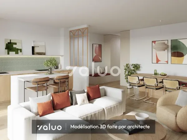 Appartement 3 pièces 74 m²