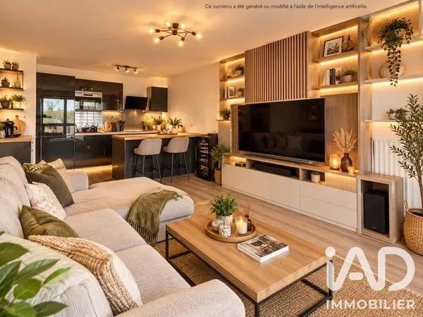 Appartement 3 pièces 57 m²