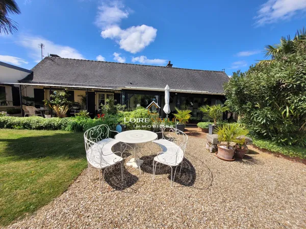 Saint Mathurin sur Loire. Charmante maison de plain pied
