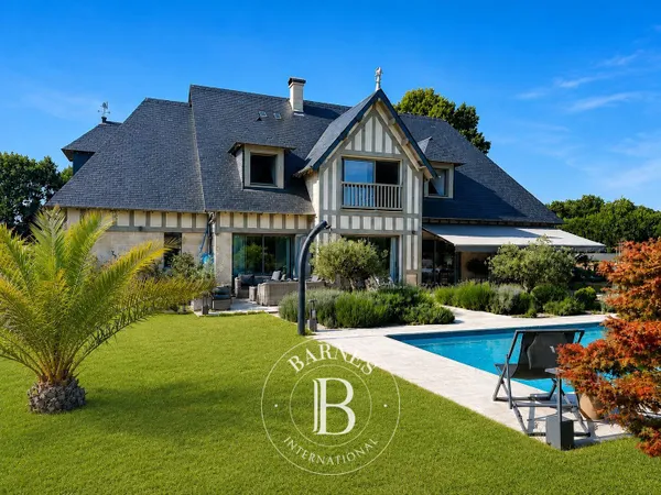 Touques Domaine privé - Maison avec piscine chauffée