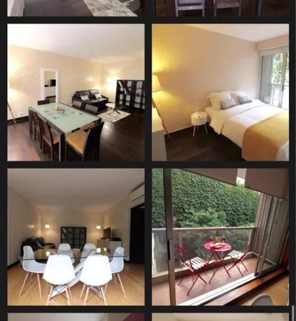 Lot de 5 appartements commerciaux en location saisonnières meublée type Airbnb ou bureaux avec autor
