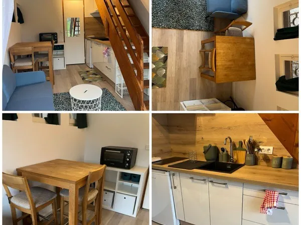 Studio meublé rénové avec mezzanine et parking | 470 CC (eau, électricité, chauffage inclus) | Saint