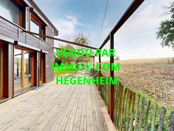 Magnifique chalet en limite de zone constructible