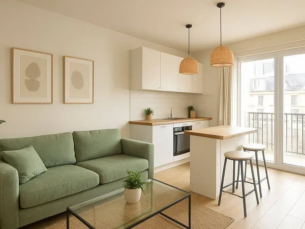 Appartement 2 pièces 45 m²