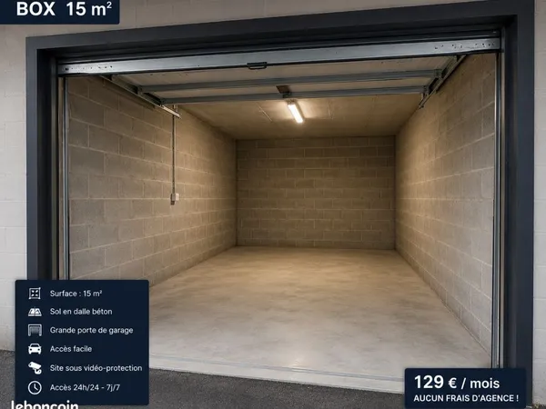 Grand Box stockage 15m2 Saint Omer