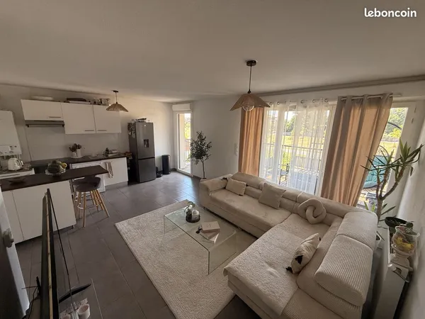 Appartement 3 pièces 60 m²