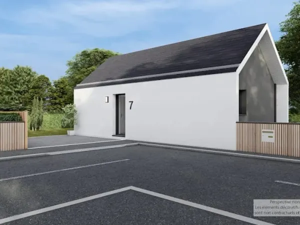 Maison neuve 2 pièces 44 m²