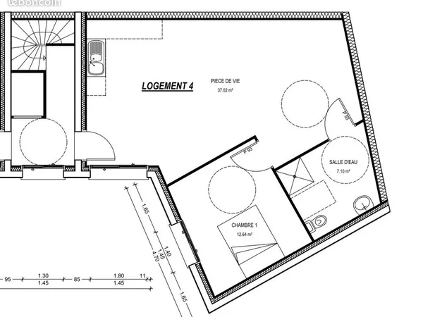 Appartement T2 Centre Pontivy