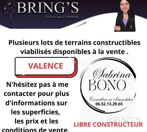 Terrain à bâtir Vente Valence   115500€