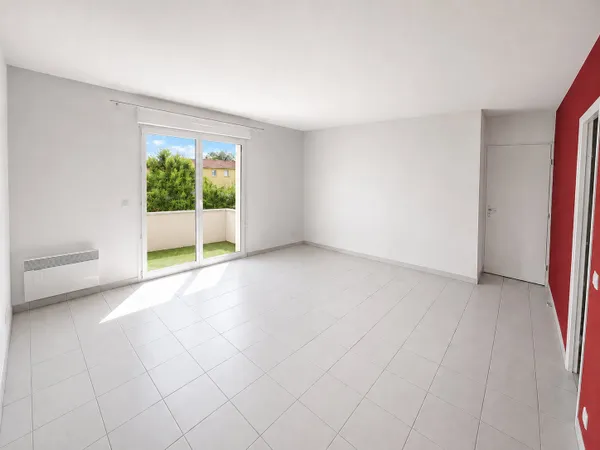 Appartement T3 de 63 m2 avec balcon et 2 places de stationne