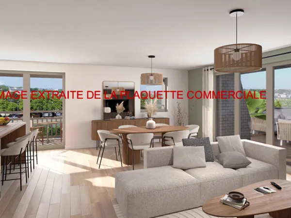 Studio 1 pièce 36 m²