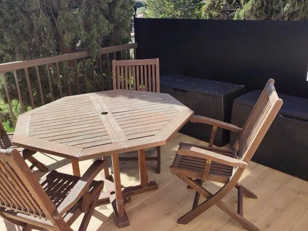 Mougins centre - Studio meublé avec terrasse, parking et cave - Bail mobilité