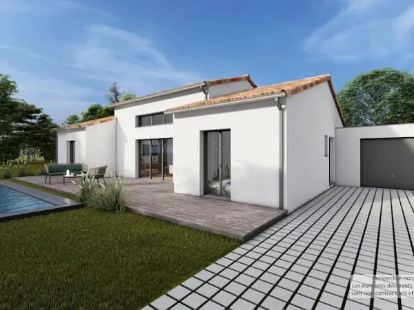 Maison neuve 4 pièces 114 m²