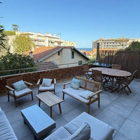 Nice Ouest - Superbe 3P meublé avec terrasse vue mer