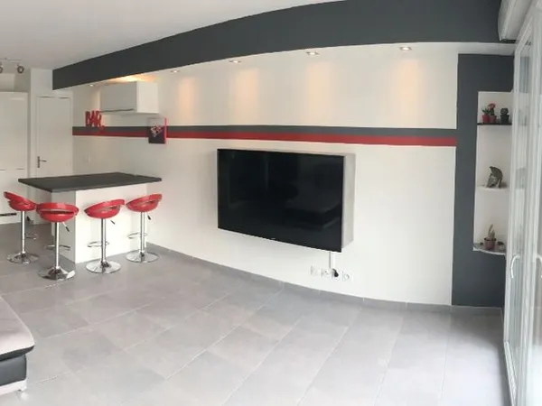 T2 meublé 50m2 - Terrasse 15m2 - DPE B - à 600 m du lac Aix les Bains
