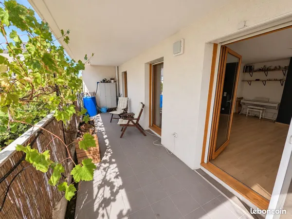 T4 85 m² avec terrasse 18 m² - calme, lumineux, DPE B