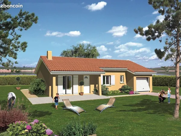 Maison 85 m² avec terrain à SAINT-GEORGES-D'ESPERANCHE (38)