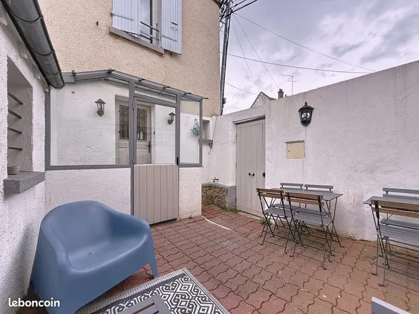Location Maison 2 chambres + bureau, Terrasse et cave