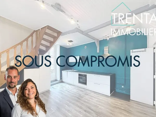 Appartement 3 pièces de 62m² en duplex