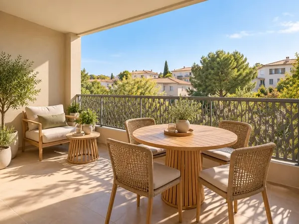 DRAGUIGNAN  T3 NEUF AVEC TERRASSE COUVERTE ET EXPOSITION SUD-EST - 234 000€