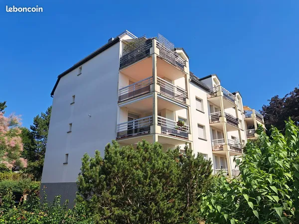 OSTWALD, rue Antoine Bechamp, lumineux 3P + balcon