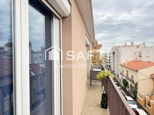 PERPIGNAN, APPARETEMENT T4,BALCON ET CAVE