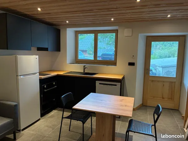 Studio meublé RDC 30m2