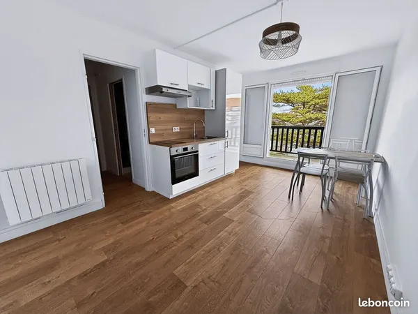 Appartement 3 pièces 35m² avec balcon