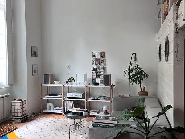 Appartement style loft mezzanine