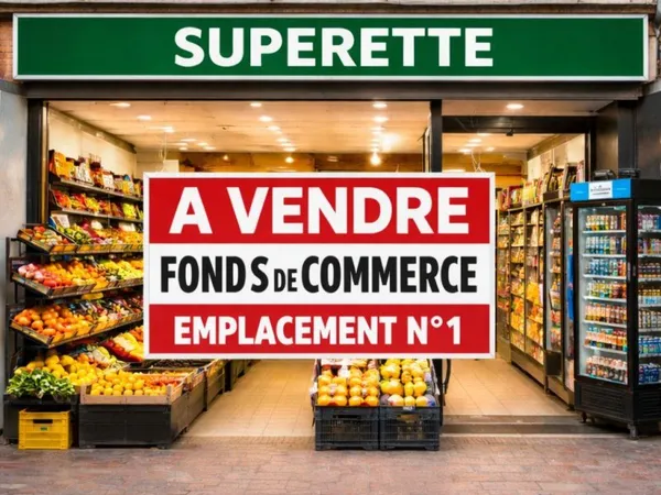 Fonds de commerce 284 m²