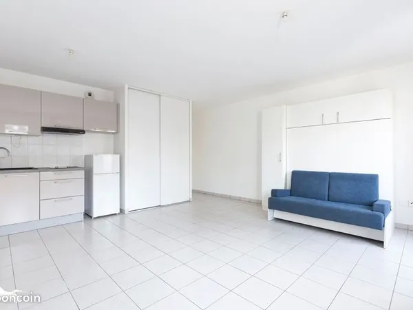 Studio 2 pièces 39 m²