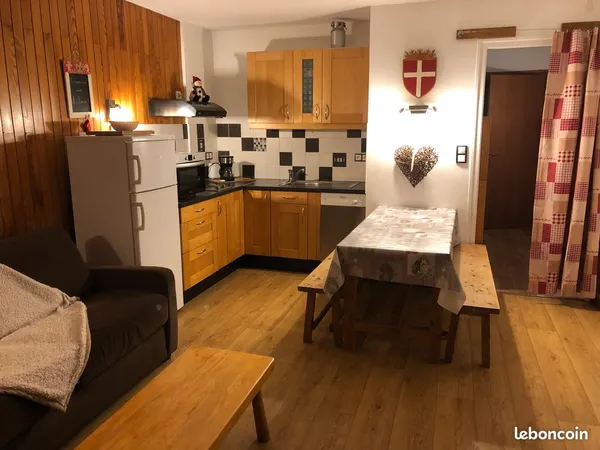 Studio meublé 33 m² - Aillon-le-Jeune - Idéal investissement locatif