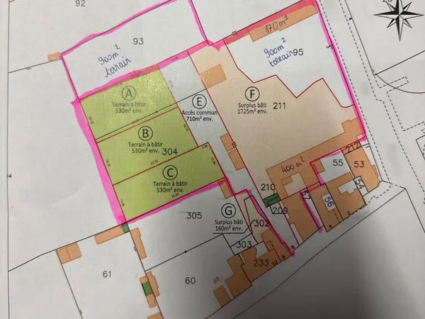 Terrain 2300 m² ELBEUF