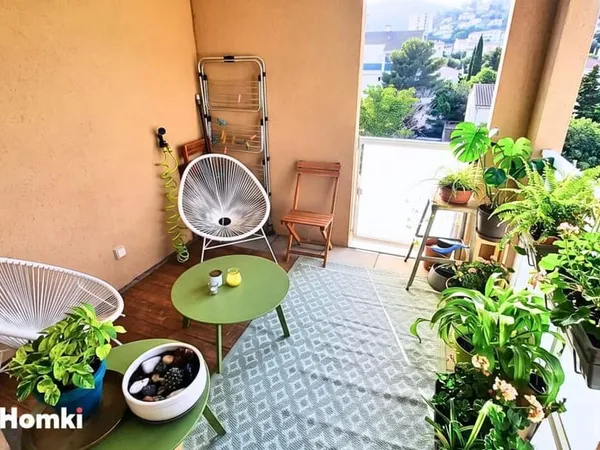 Appartement T2 de 44 m² à Marseille 13009, Allée du Vallon de l'Ermite