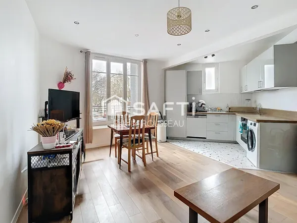 Appartement T3 lumineux avec vue dégagée