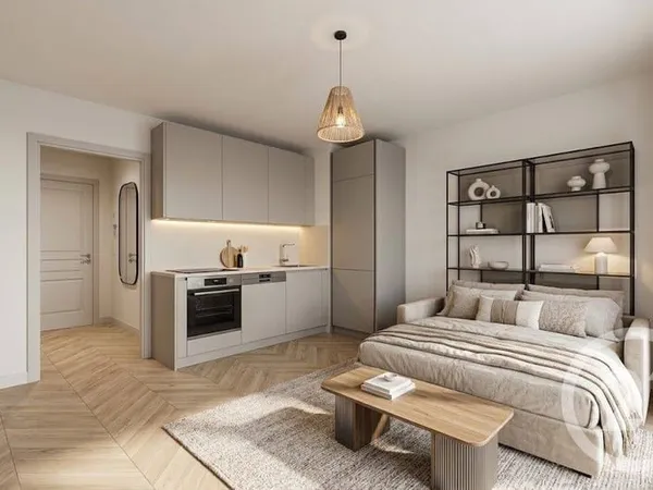 Studio 1 pièce 22 m²