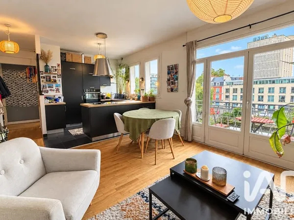 Appartement 3 pièces 61 m²
