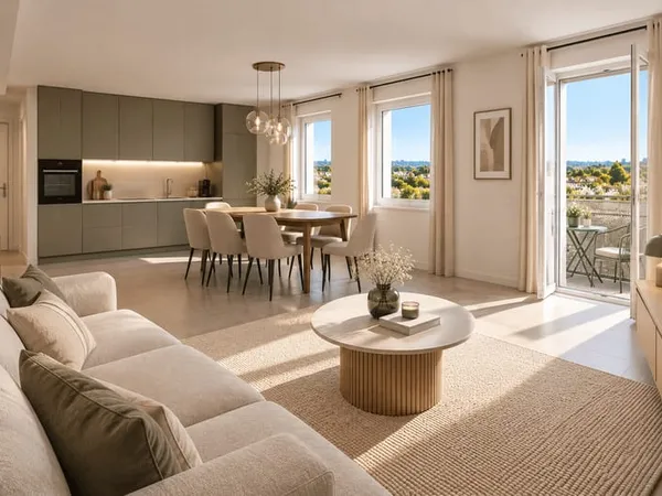 Appartement 3 pièces 57 m²