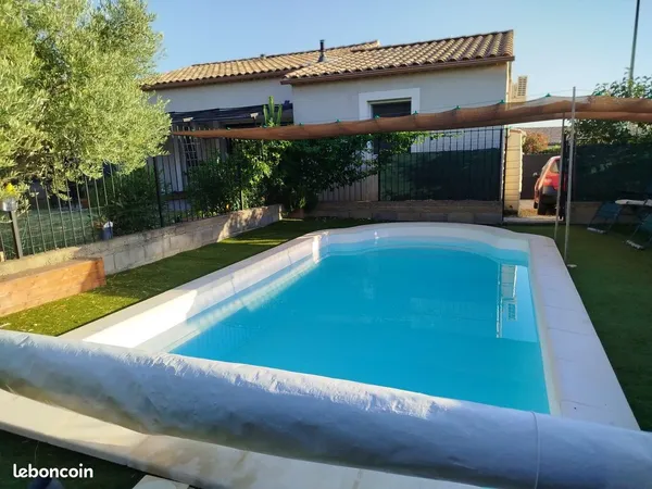 Maison 4 chambres-piscine-Dpe A-vue camp de -ORSAN