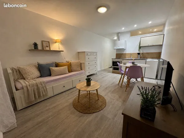 Studio meublé refait à neuf — 23 m² + parking — Gravigny (proche Évreux) — Idéal étudiant