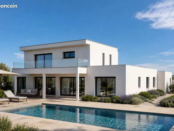 Terrain d'exception de 962 m² avec projet de villa contemporaine - Face à l'Étang de Thau