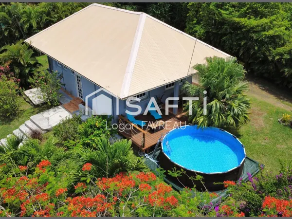 Villa T4 avec jardin et piscine