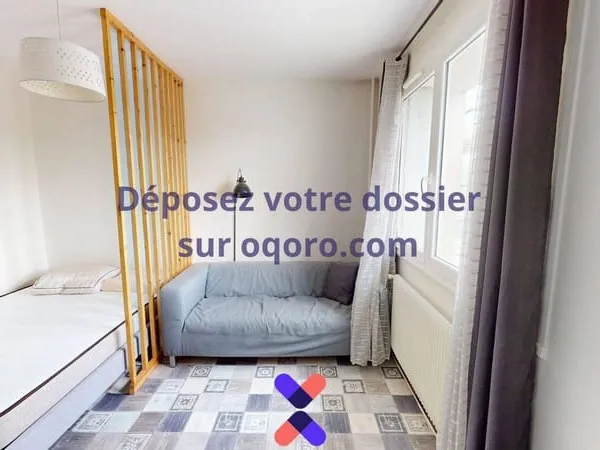 Studio 2 pièces 29 m²