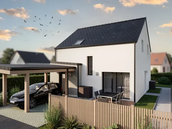 Terrain + maison 5 pièces 102 m²