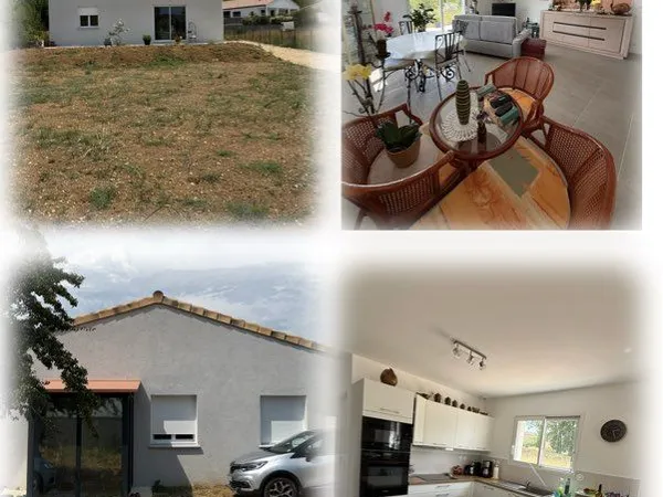Maison neuve 2025 - 3 chambres - terrain 778 m² - Pradons 07120