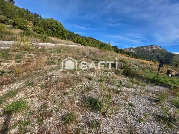 Terrains constructibles avec vue panoramique à Sisteron, secteur du Thor !
