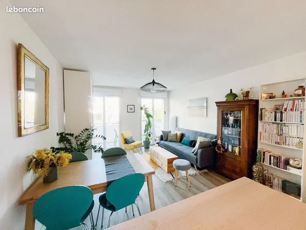 Location T3 non meublé 62 m² Le Bouscat, balcon, 2 parkings, Tram D